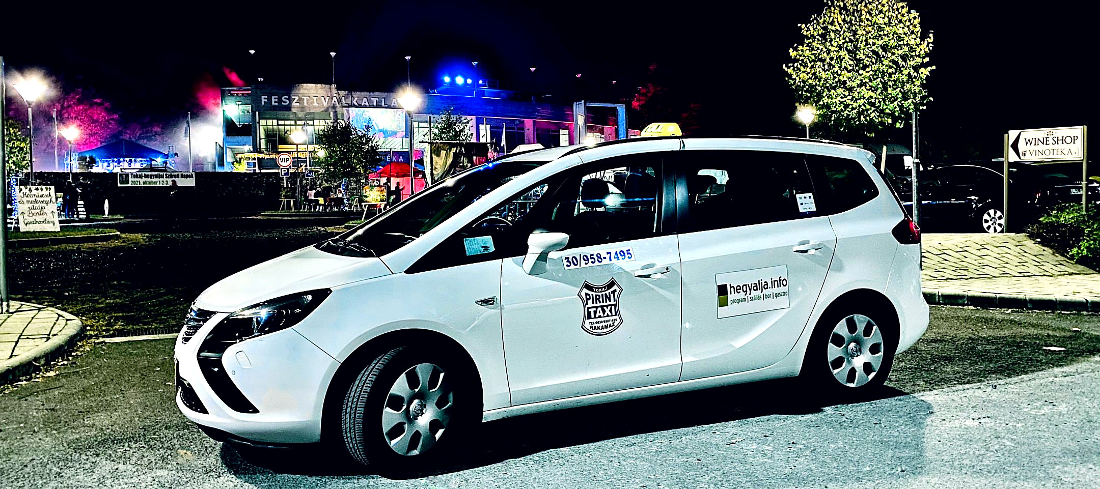 Pirint Taxi jármű Tokaj-Hegyalja